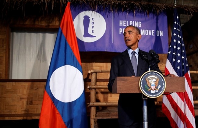 Obama meets survivor of US bombs in Laos – THE DAILY STAR